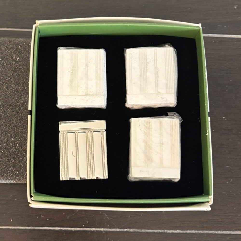Kate Spade New York | Silver Salt and Pepper Shaker Sets | 2-Pack | NEW
